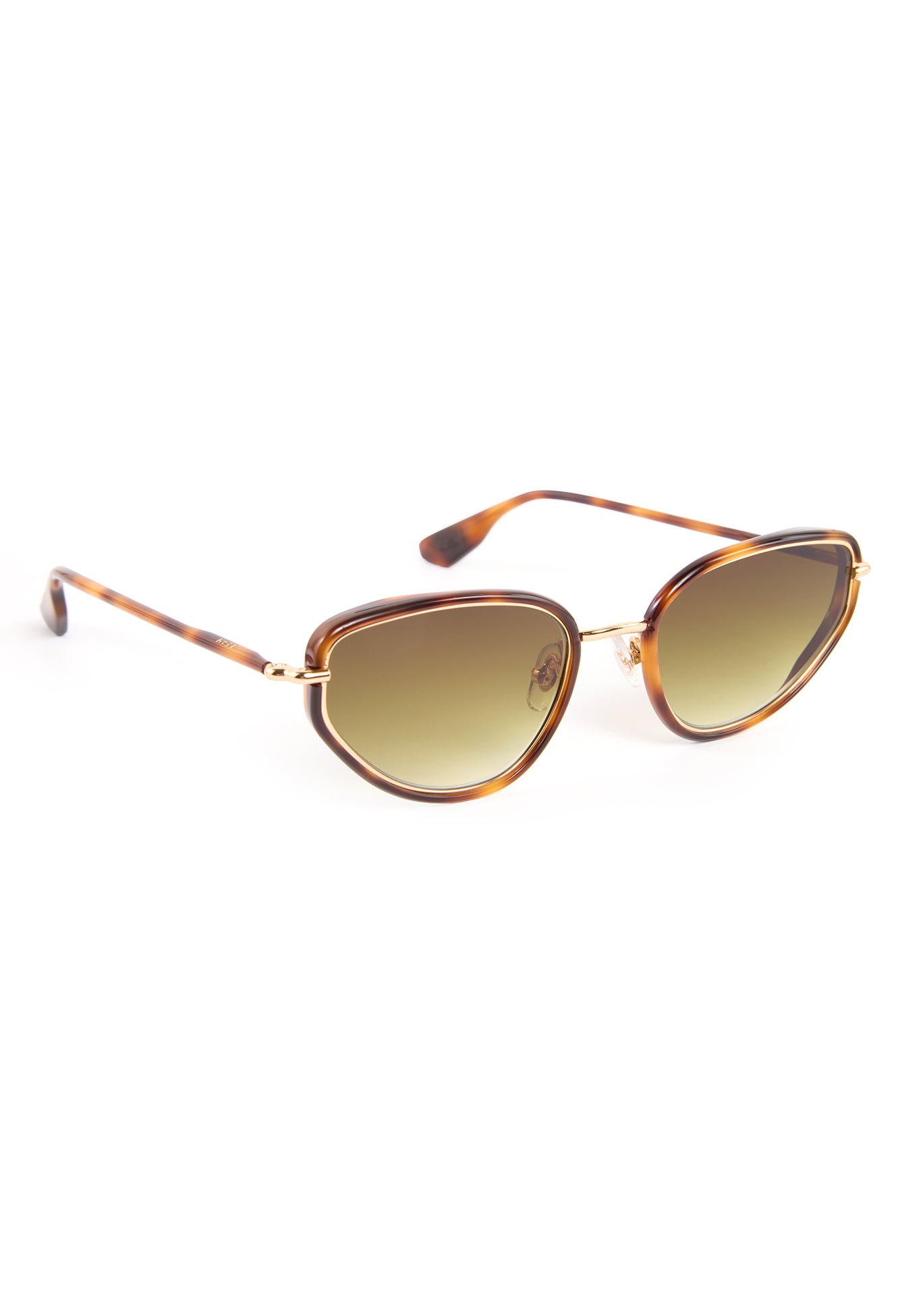 KREWE Leah 18k/Maple Sunglasses