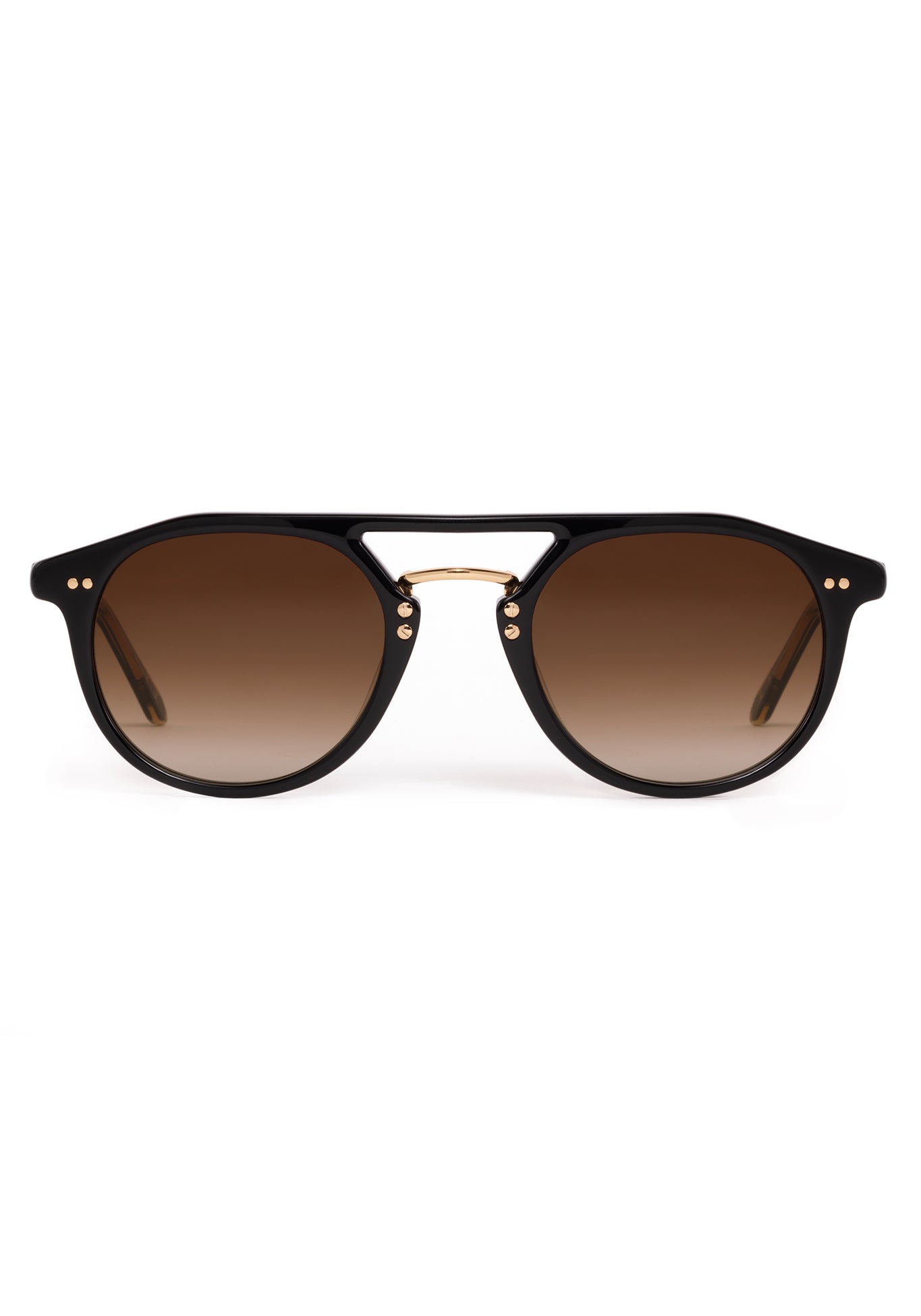 KREWE Markle in Black/Black Tea Sunglasses