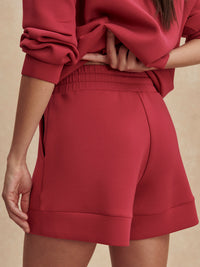 VARLEY Atrium Shorts 4.5 in Raspberry