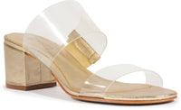 SCHUTZ Victorie Sandal in Platinum