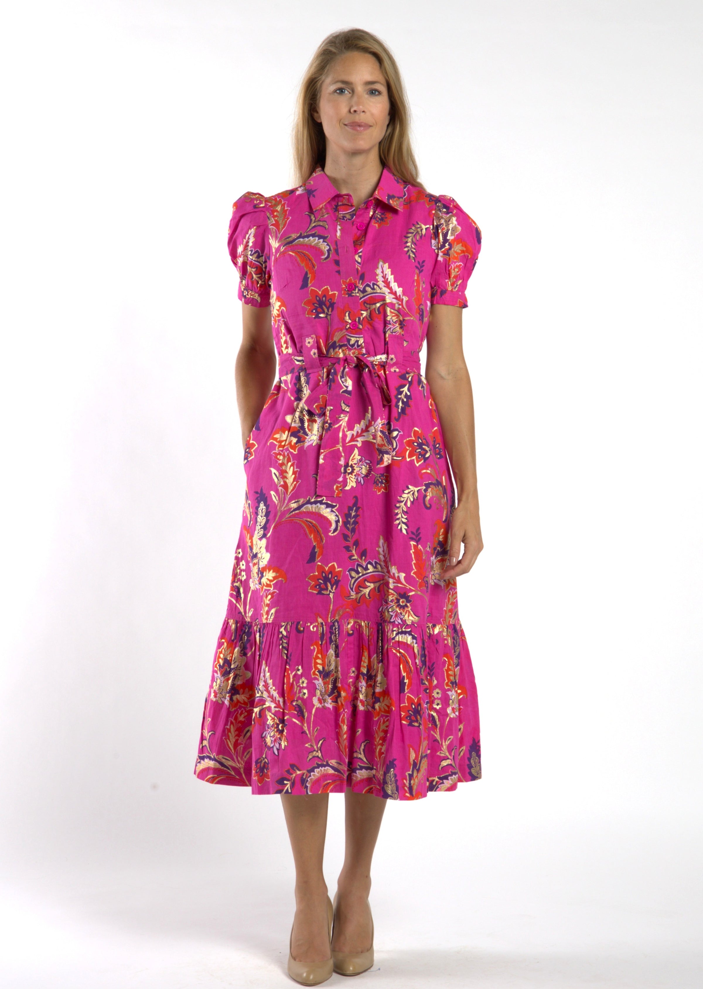 Jude Connolly Marina Pink and Gold