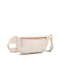 Charles Crossbody Medium in Calla Lily White/Brushed Gold
