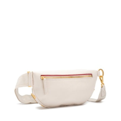 Charles Crossbody Medium in Calla Lily White/Brushed Gold