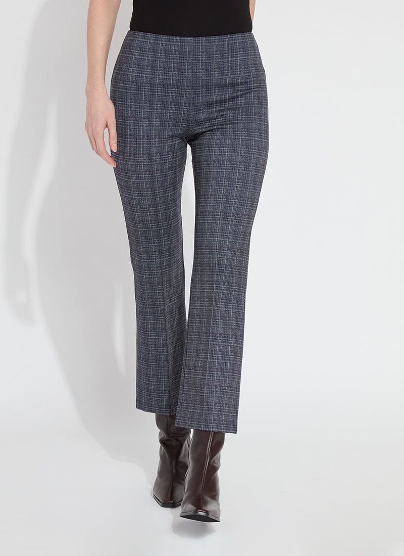 Elysse Ankle Pant in Wall Street Plaid LYSSE