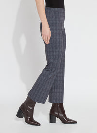 Elysse Ankle Pant in Wall Street Plaid LYSSE