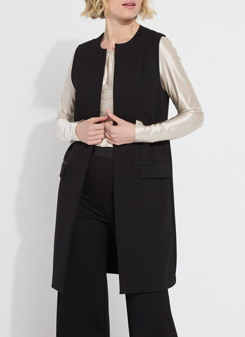 Lysse Denver Ponte Sleeveless Coat LYSSE