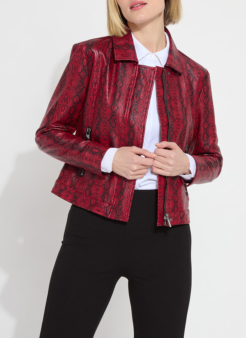 Lysse Estrella Vegan Leather Jacket LYSSE