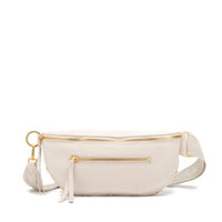Charles Crossbody Medium in Calla Lily White/Brushed Gold