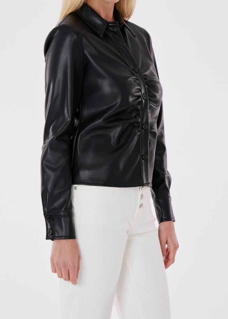 Dolce Cabo Vegan Leather Top Dolce Cabo
