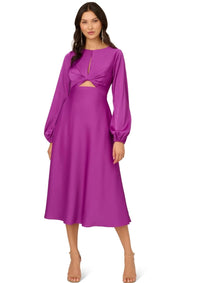 Wild Orchid Midi Dress 10 Liv Foster