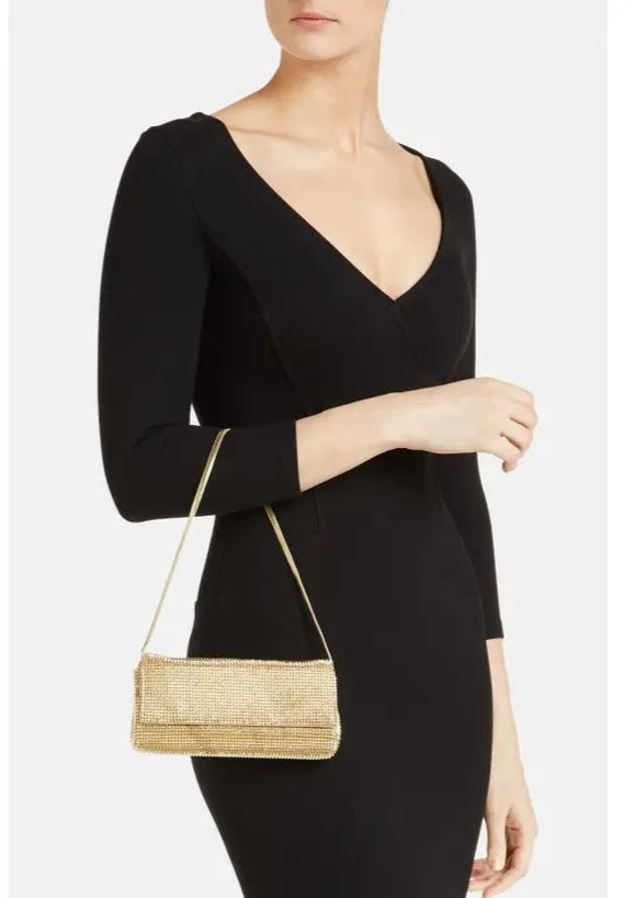Whiting & Davis Pyramid Mesh Clutch Handbags Whiting & Davis