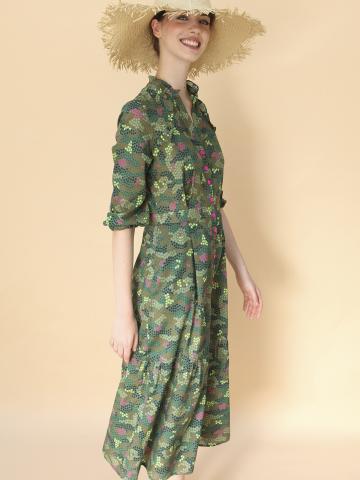 CamoStar Cotton Dress Dress SPRING FROST Boutique