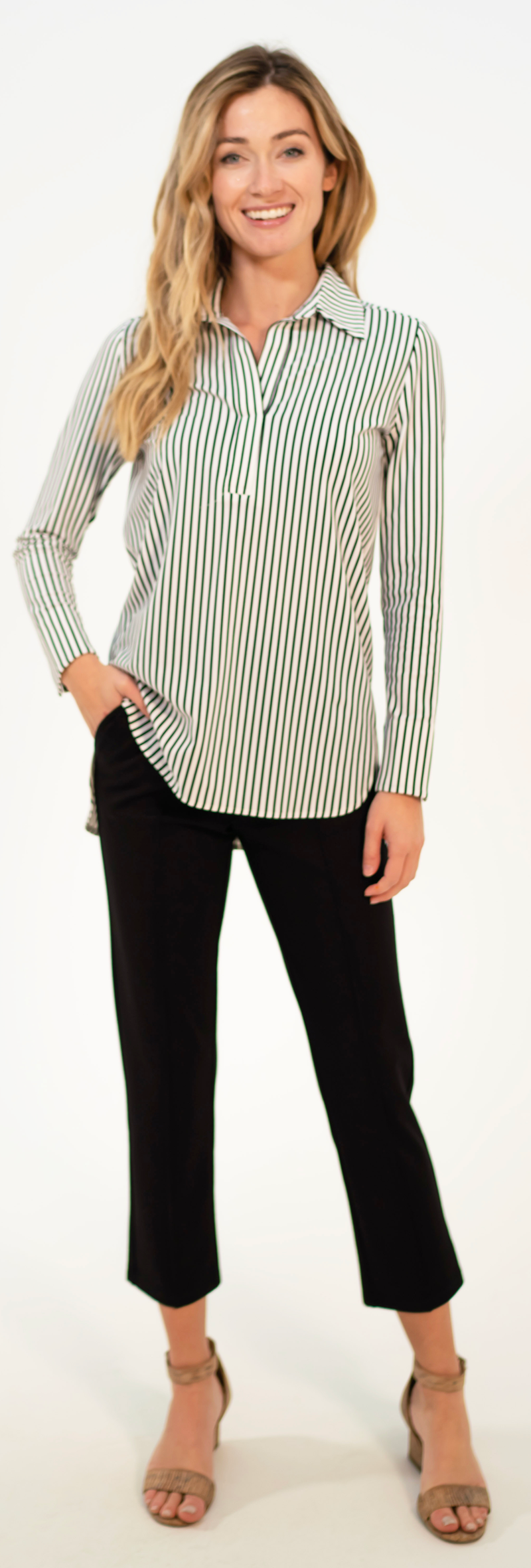 Hadley Pinstripe Shirt by Jude Connally SPRING FROST Boutique