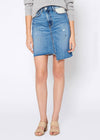 NOEND Nash Skirt In Mechanic 26 Noend Denim