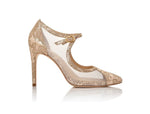 Rebecca Champagne Metallic Snake: 7