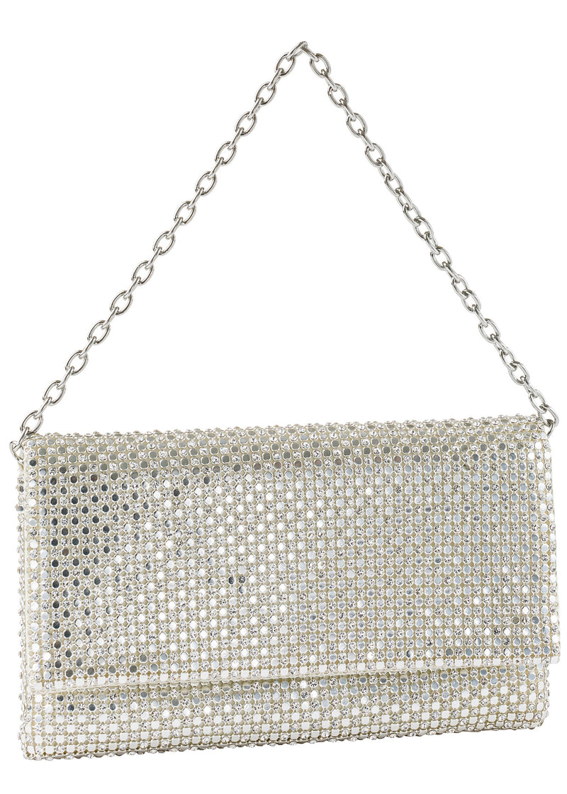 Whiting & Davis Aurora Pouchette Handbags Whiting & Davis