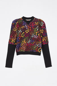 FARM Rio Wild Mix Sweater Top SPRING FROST Boutique