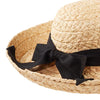 Helen Kaminski Classic 5 Raffia Hat with Black Grosgrain Hats Helen Kaminski