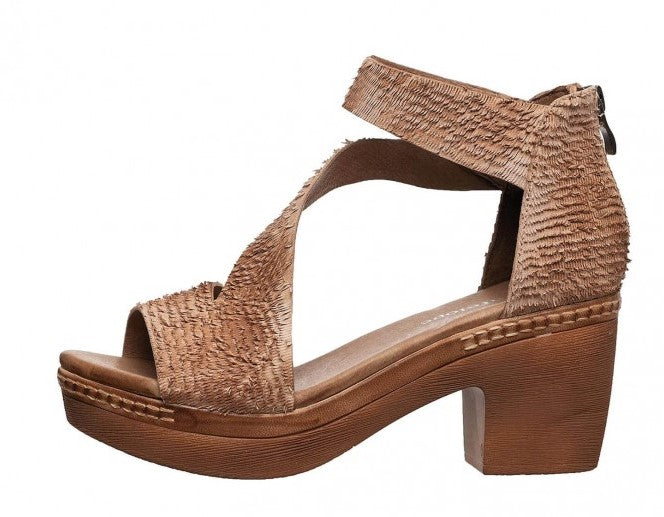 Laser cut Leather Lacie Sandal Shoes SPRING FROST Boutique