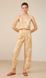 Tara Ocre Jumpsuit JUMPSUIT SPRING FROST Boutique