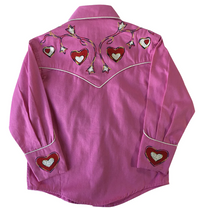 KIDS Rockmount Embroidered Heart Western Shirt Shirts & Tops Rockmount Ranch Wear