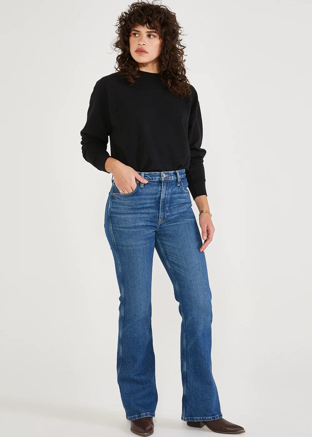 Etica Anya Modern Flare Jeans – FROST Boutique