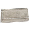 Whiting & Davis Pyramid Mesh Clutch Pewter Handbags Whiting & Davis