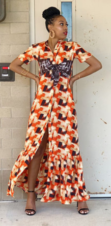 Maxi Shirt Dress Dress SPRING FROST Boutique