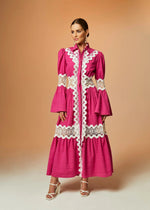 Cristina Sabatini Clair Lace Maxi Dress