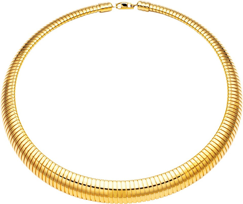 Janis Savitt Cobra Necklace in Gold