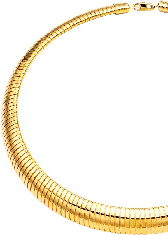Janis Savitt Cobra Necklace in Gold