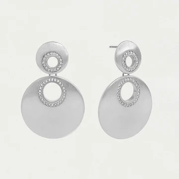 Dean Davidson Petit Pave Statement Earring Silver Earrings Dean Davidson