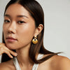 Dean Davidson Petit Pave Statement Earring Gold Earrings Dean Davidson