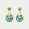 Dean Davidson Signature Droplet Earrings Blue Topaz Earrings Dean Davidson