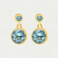 Dean Davidson Signature Droplet Earrings Blue Topaz Earrings Dean Davidson
