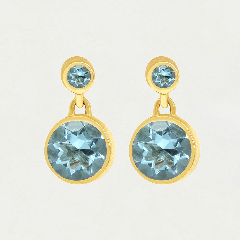 Dean Davidson Signature Droplet Earrings Blue Topaz Earrings Dean Davidson