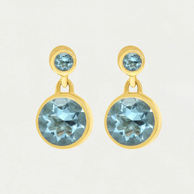 Dean Davidson Signature Droplet Earrings Blue Topaz Earrings Dean Davidson