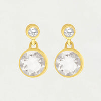 Dean Davidson Signature Droplet Earrings Crystal Quartz Earrings Dean Davidson