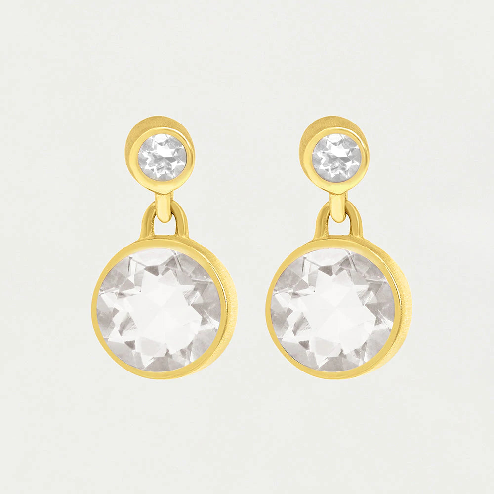 Dean Davidson Signature Droplet Earrings Crystal Quartz Earrings Dean Davidson