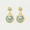 Dean Davidson Signature Droplet Earrings Green Amethyst Earrings Dean Davidson