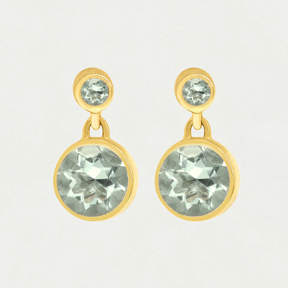 Dean Davidson Signature Droplet Earrings Green Amethyst Earrings Dean Davidson