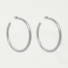 Dean Davidson Large Dune Hoops Silver Earrings Dean Davidson