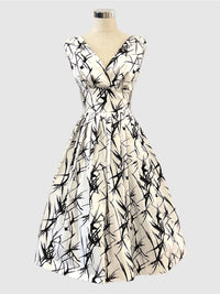 Vivian Bamboo 1950s Vintage Dress: 18 Retrospec'd Clothing