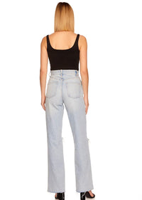 Susana Monaco Everyday Tank Black Top Susana Monaco
