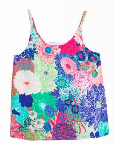 Villa Taranto Tank Top Top SPRING FROST Boutique
