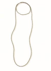 Gold & Stone Disco Layer Necklace Gold & Stone
