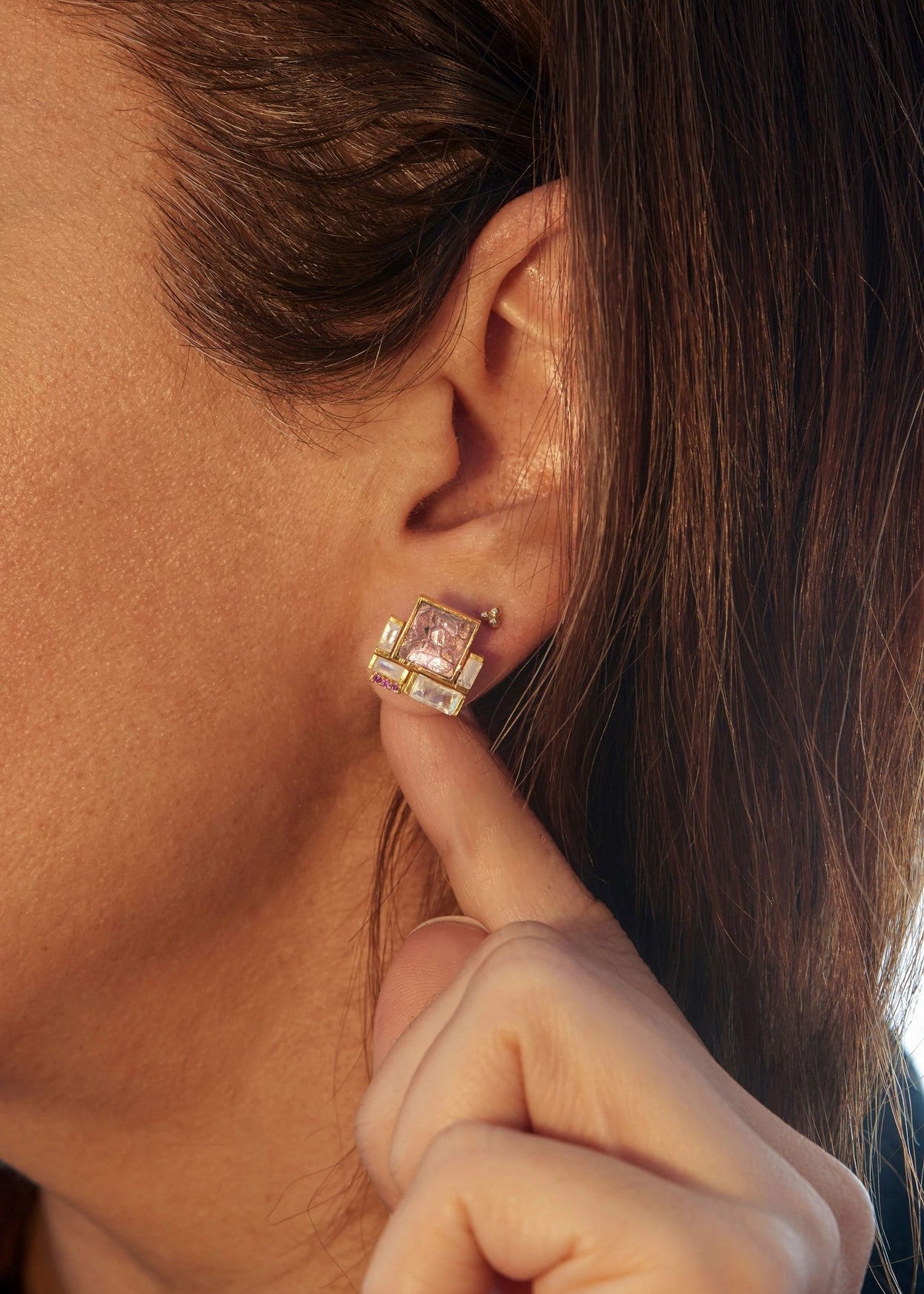 Shana Gulati Indarra Studs Gold Earrings Shana Gulati