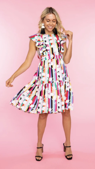 Flowerbed Dress Dress SPRING FROST Boutique