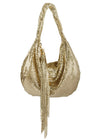 Whiting & Davis Marisol Twisted Hobo Bag Gold Whiting & Davis