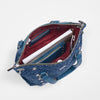 Hammitt Daniel Medium Weekend Blues/Brushed Silver Handbags HAMMITT, LA